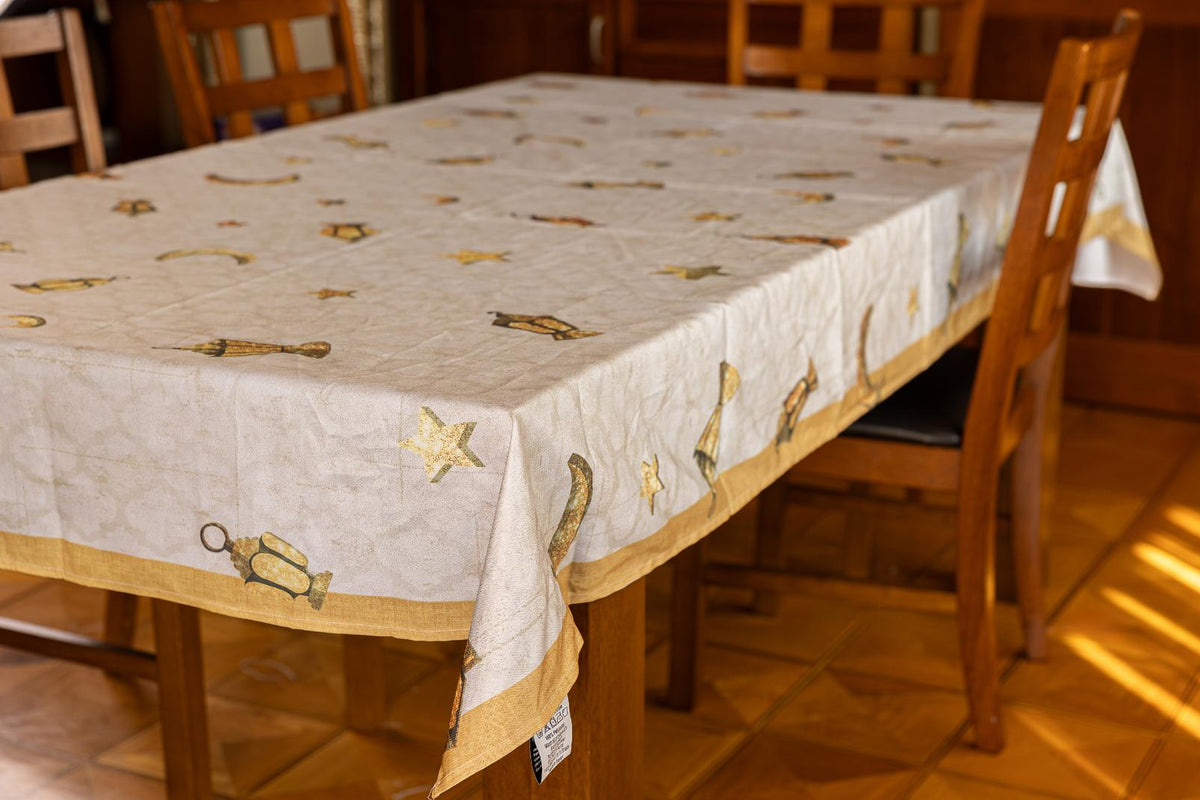 The Sparkling Ramadan Icons Table Cover