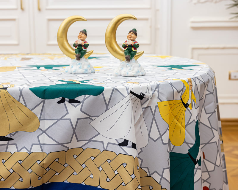 The IsIamic Decoration and Tenora table cover