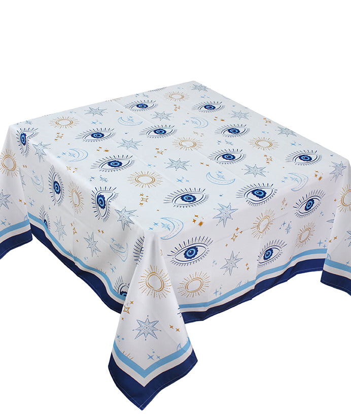 The blue eyes and sun table cover