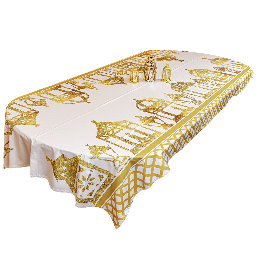 The Mega Golden Fawanis table cover