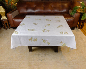 The Mini Shimmery Fawanis Table Cover