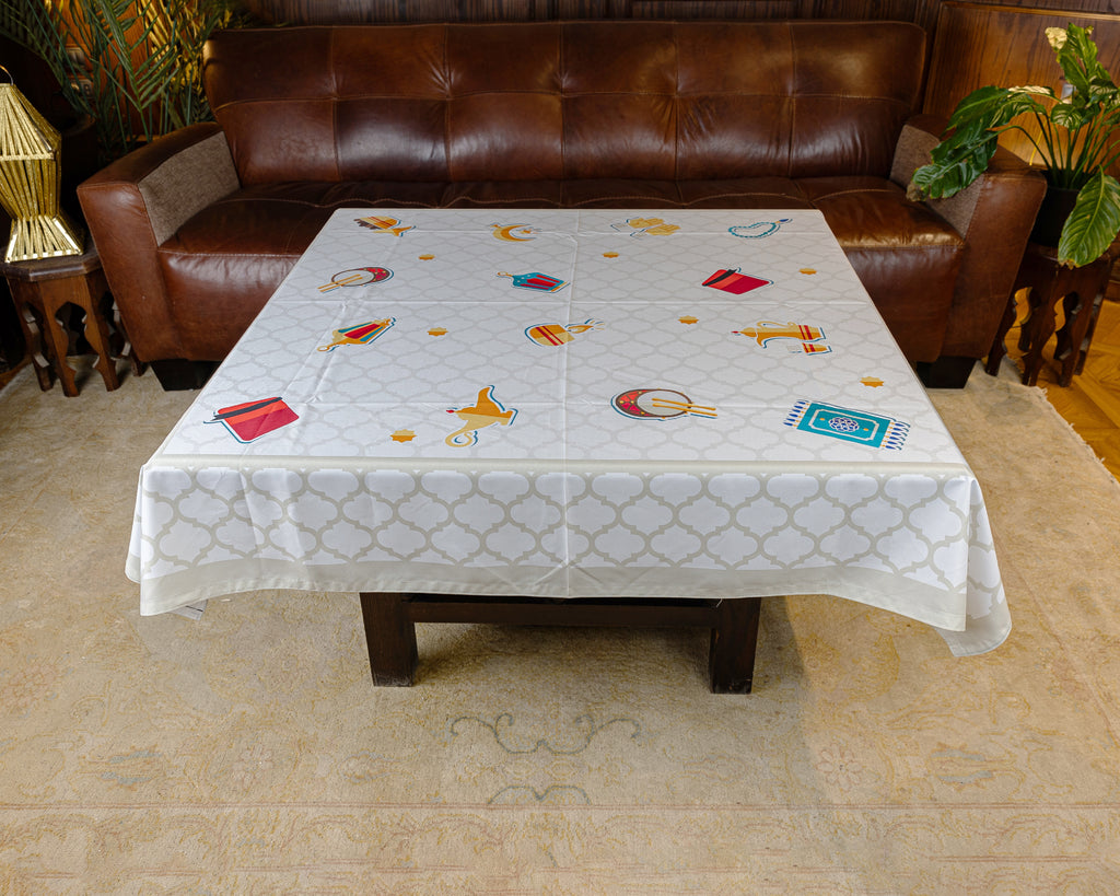 The Ramadan icons table cover