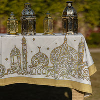 The Lailaty Shimmery Gold Table Cover