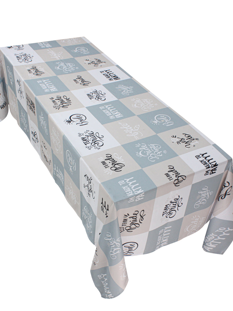 The Bride Party Table Cover