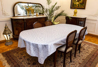The Grey Islamic Art Table Cover