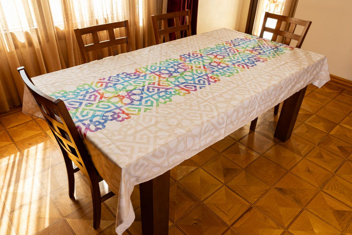 The Vibrant Islamic art Table Cover