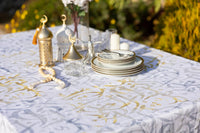 The Coloured Infusion Calligraphy table cover- 103