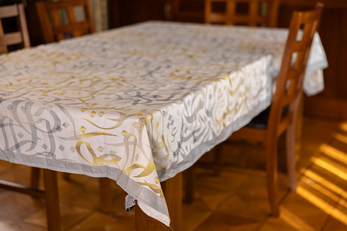 The Calligraphy Infusion Table Cover