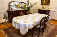 The Golden Chandeliers Table Cover
