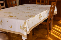 The Golden Chandeliers Table Cover
