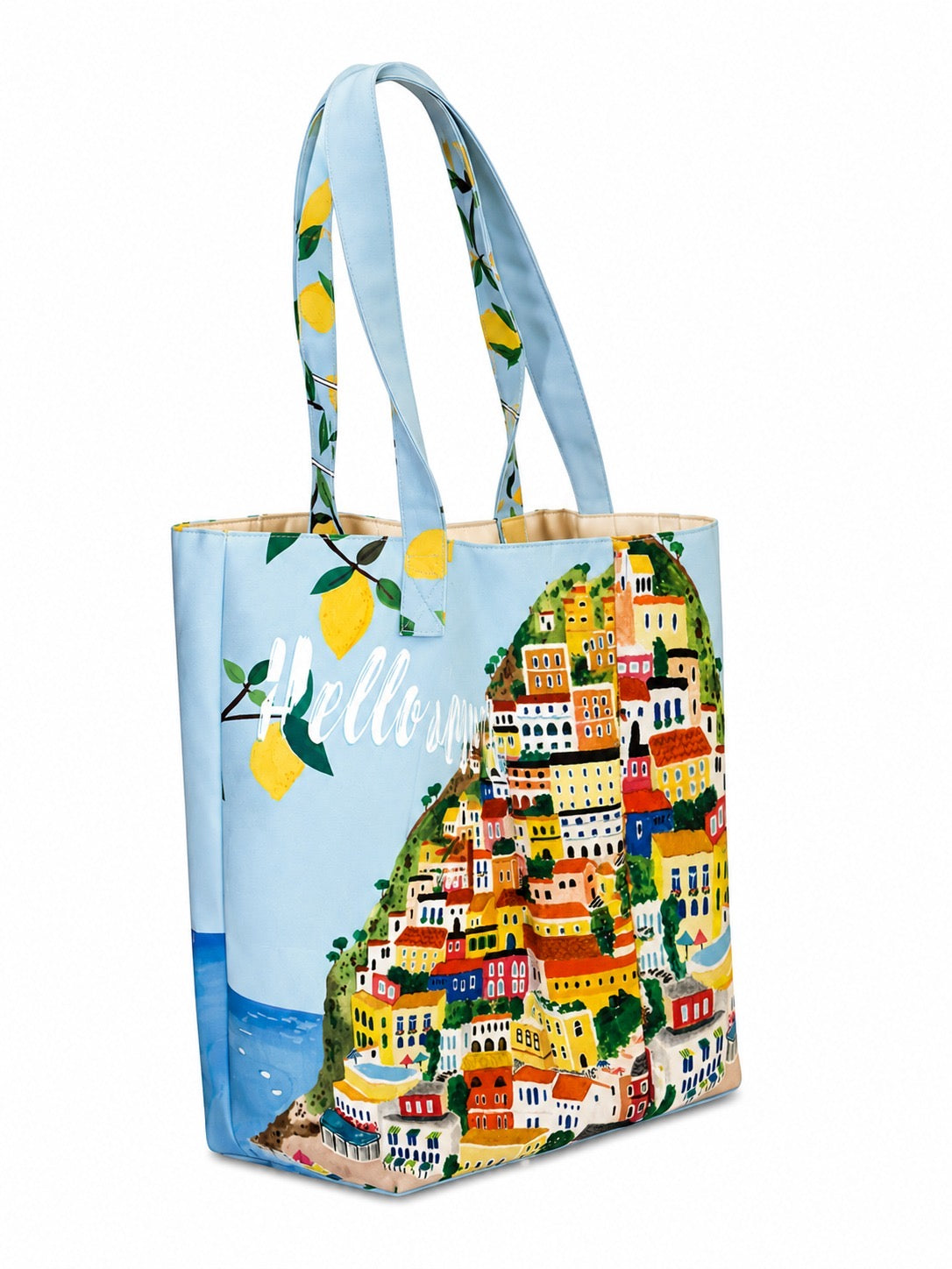 The Amalfi coast tote bag