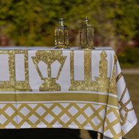 The Mega Golden Fawanis table cover- 004