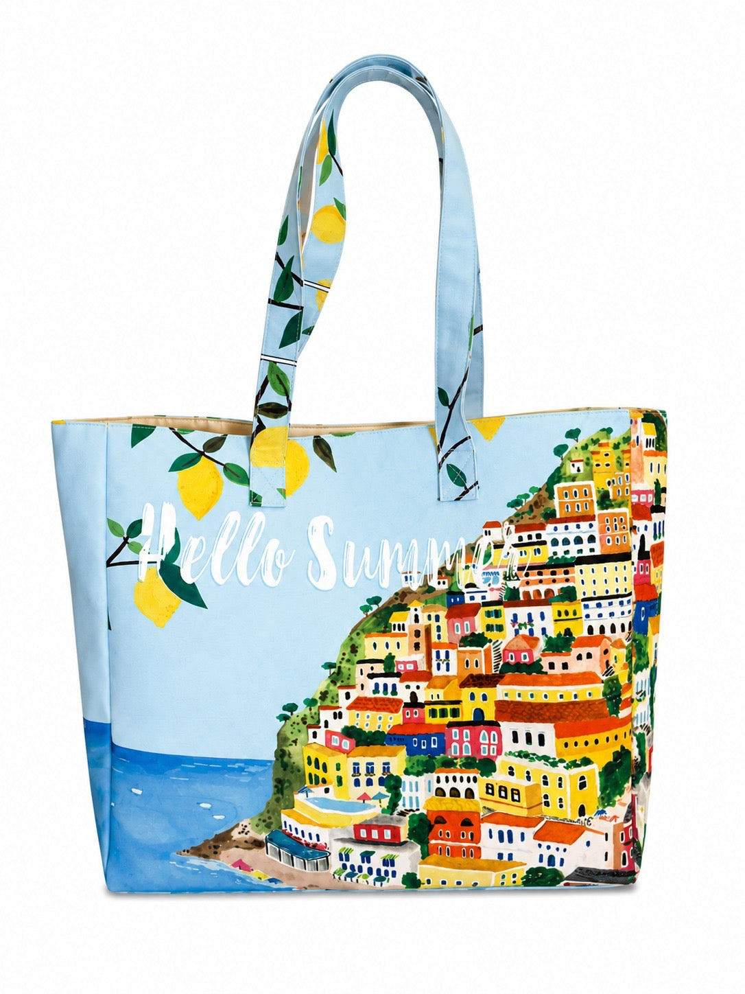 The Amalfi coast tote bag
