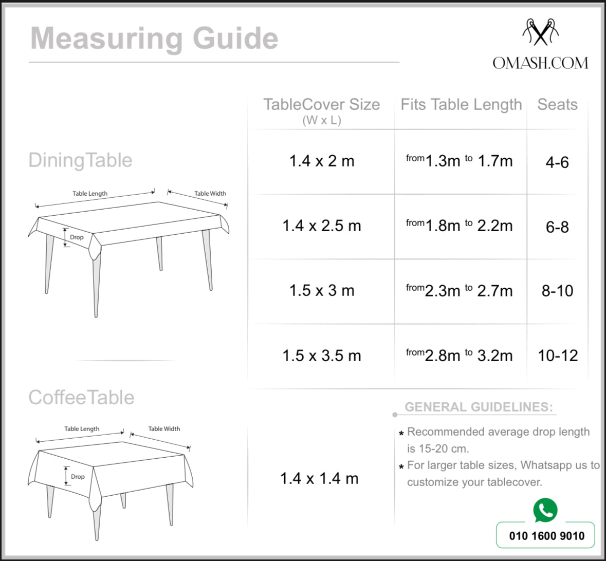 The Colourful Fawanis Table Cover- 102