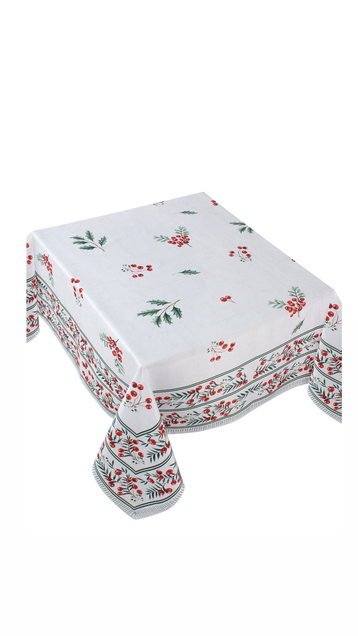 The Classy Mistletoe table cover