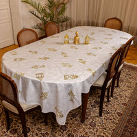 The Mini shimmery Fawanis Table cover- 006