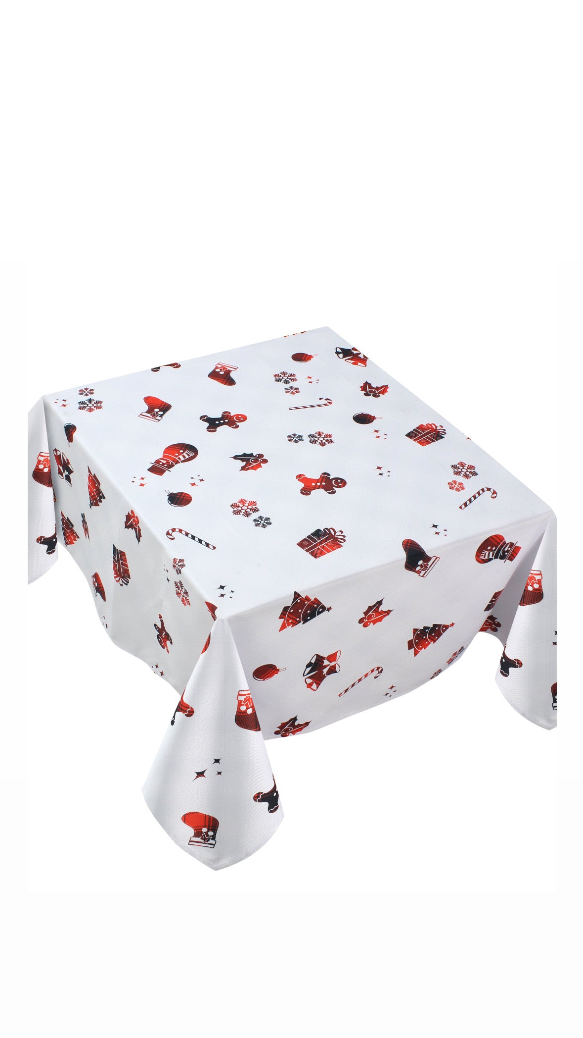 The Gingerbread Christmas Joy table cover