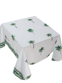 The Palm Shadows Table Cover