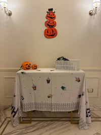 The Happy Halloween table cover
