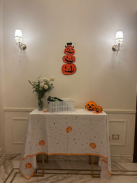 The Wicked Pumpkins table cover