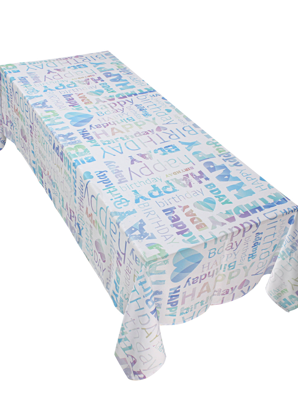 The Happy Birthday colorful table cover (Order takes 5 working days)