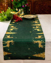 The Green Sparkle and Antler Runner (printed)