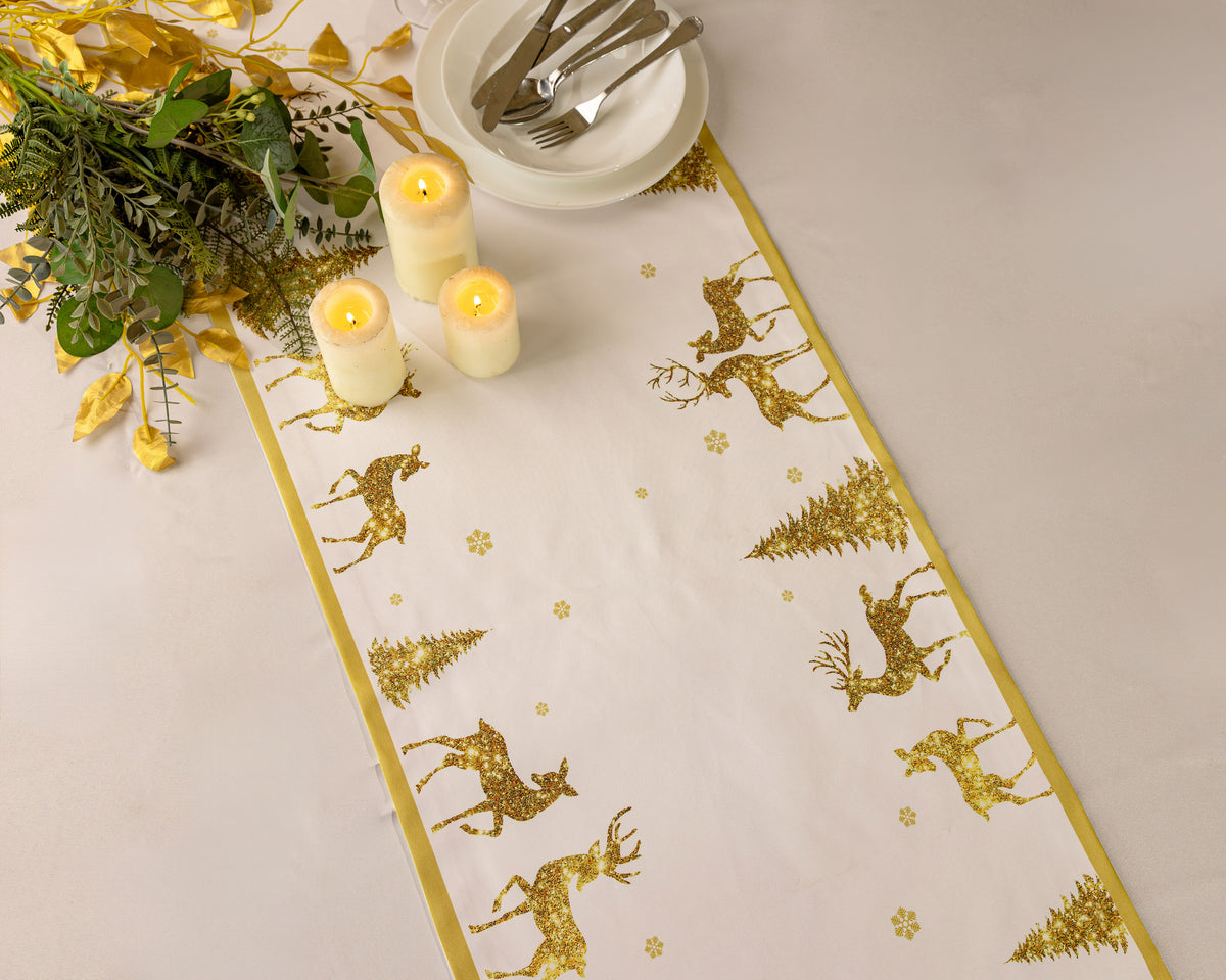 The Golden Sparkle and Antler Runner (printed)