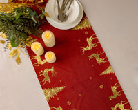 The Red Sparkle and Antler Runner (printed)