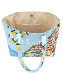 The Amalfi coast tote bag