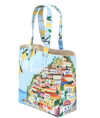 The Amalfi coast tote bag