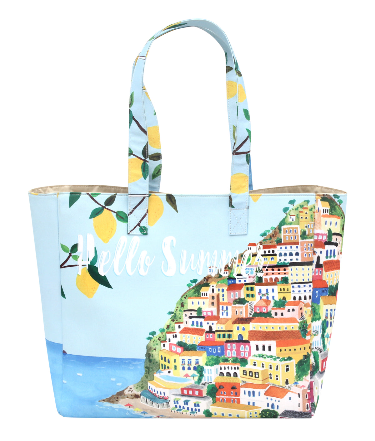 The Amalfi coast tote bag