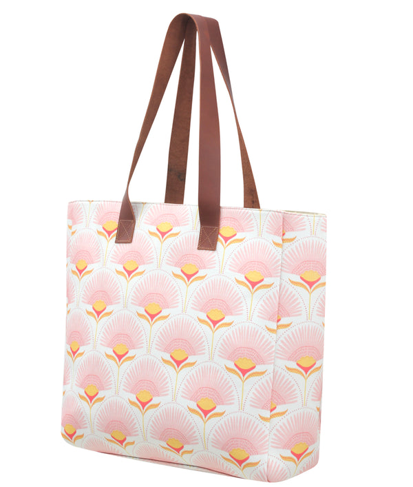 The Geo Flora tote bag