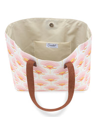 The Geo Flora tote bag