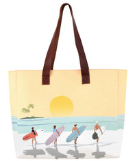 The Sunset Surf Tote bag