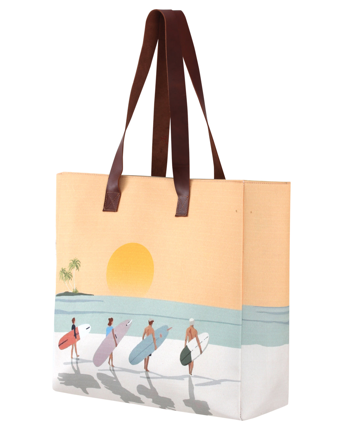The Sunset Surf Tote bag