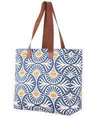 The Geo Indigo tote bag