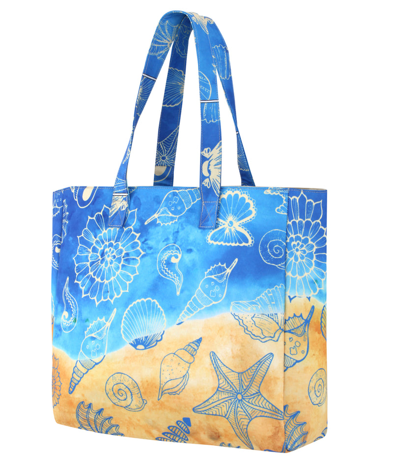 The Coastal Shells tote bag