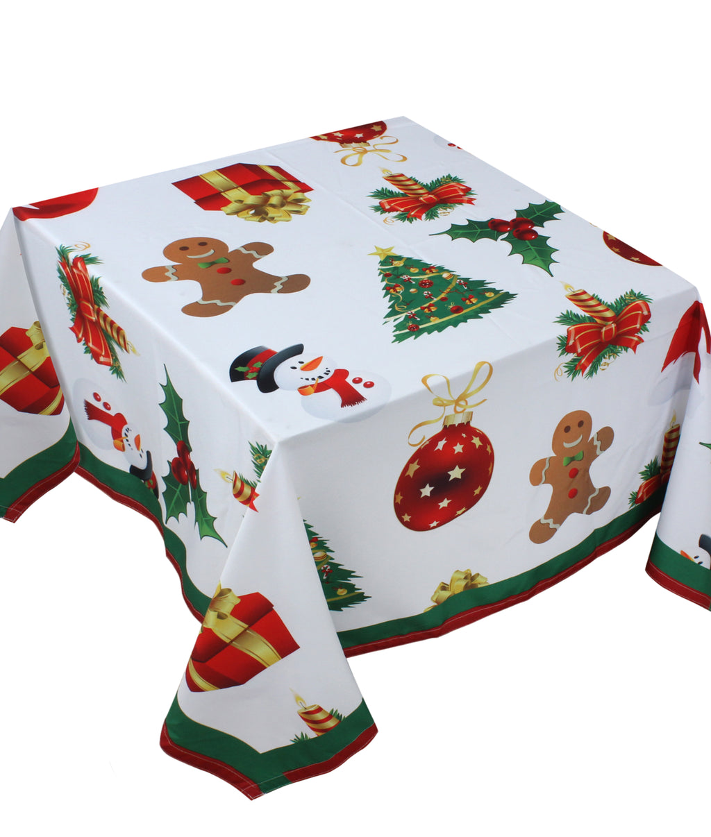 The Christmas fun table cover