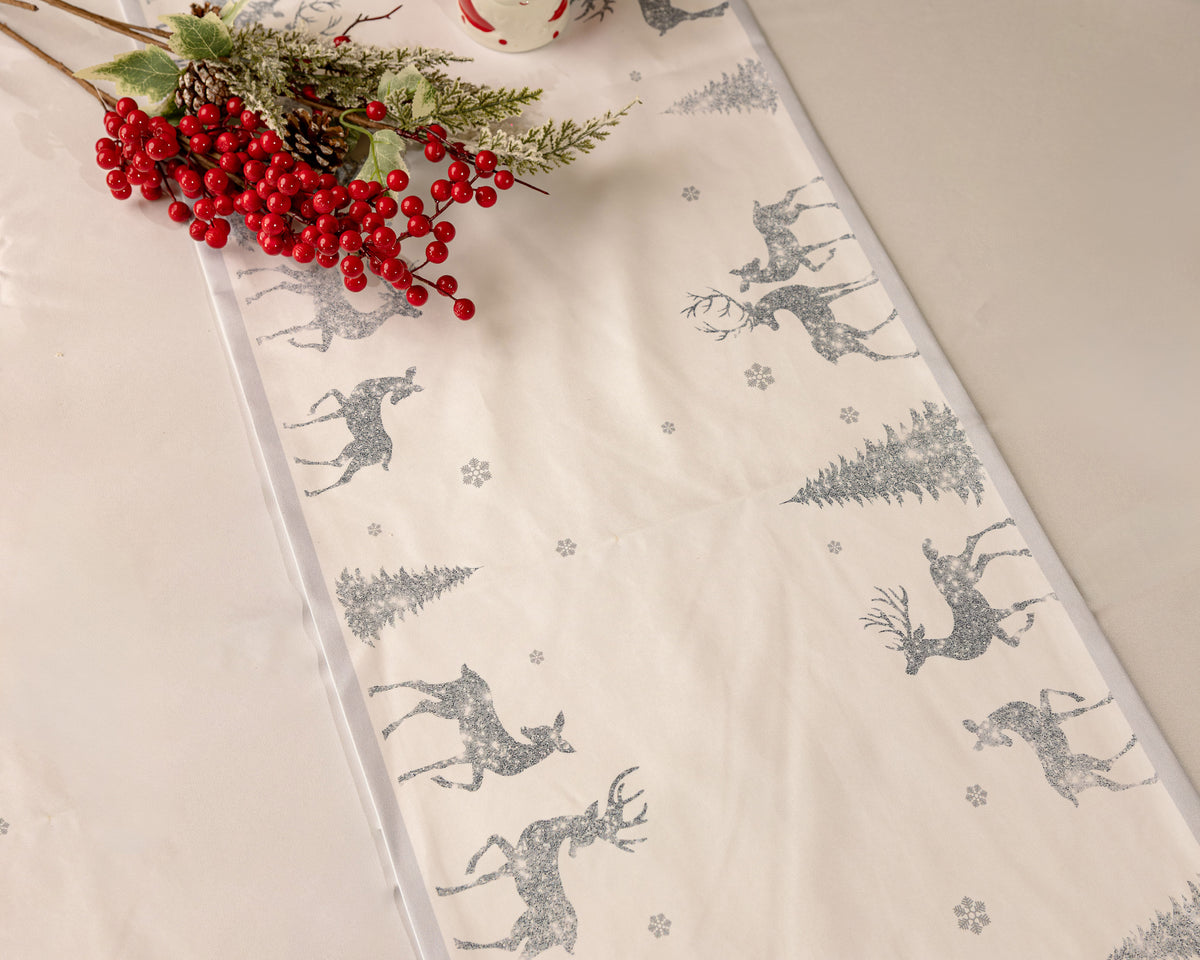 The Silver Sparkle and Antler Runner (printed)