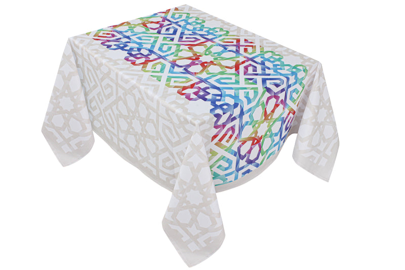 The Vibrant Islamic art Table Cover