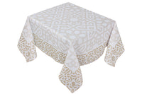 The Beige Islamic Art Table Cover