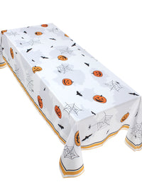 The Spooky Web Pumpkin table cover