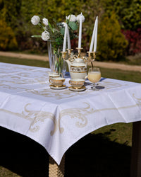 The Royal Beige Table Cover-45
