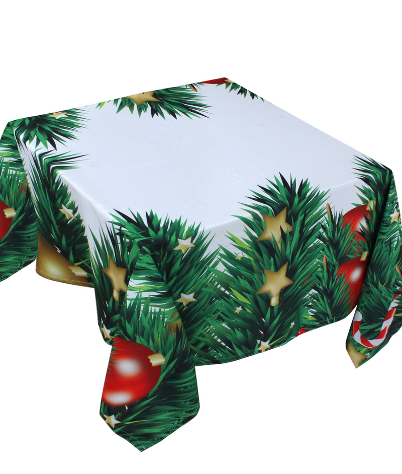 The Christmas tree mania table cover