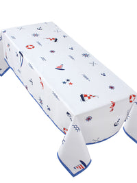 Nautical marine table cover-225