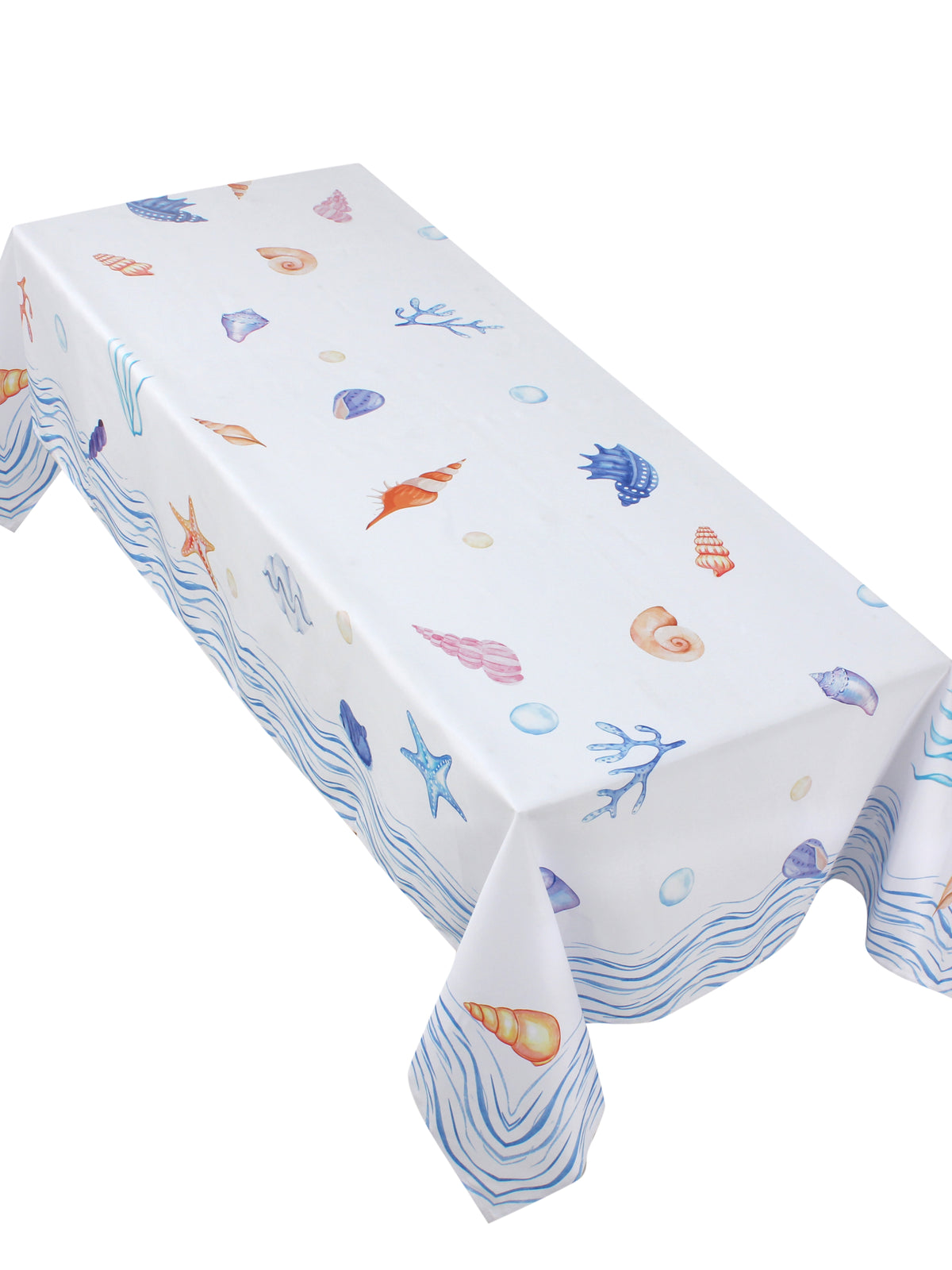 The Seashell waves table cover-221