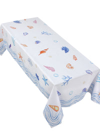 The Seashell waves table cover-221