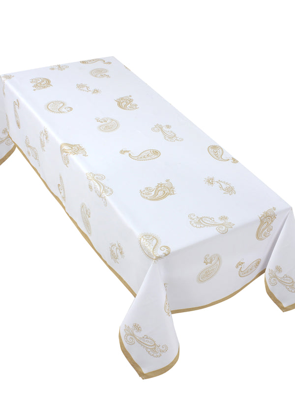 The Beige Paisley table cover- 222 – product image | Omash
