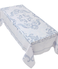 The Royal Grey Squared Table Cover