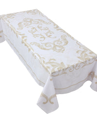 The Royal Beige Table Cover